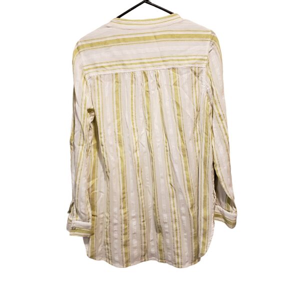 Soft Surroundings Elisha Tunic Turquoise Bead Trim Size Medium - Picture 6 of 10